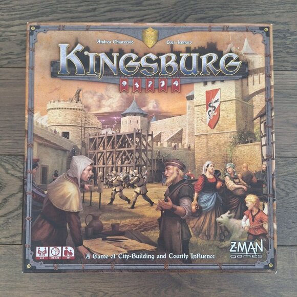 Kingsburg Second Edition Board Game Queen Roleplay Scenario Expansion Pieces - Picture 2 of 12